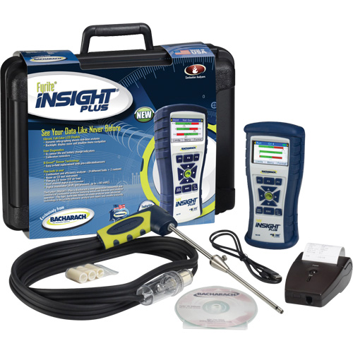 Trousse de rapport sur lanalyseur de combustion Fyrite Insight Plus Absolute Business Supply