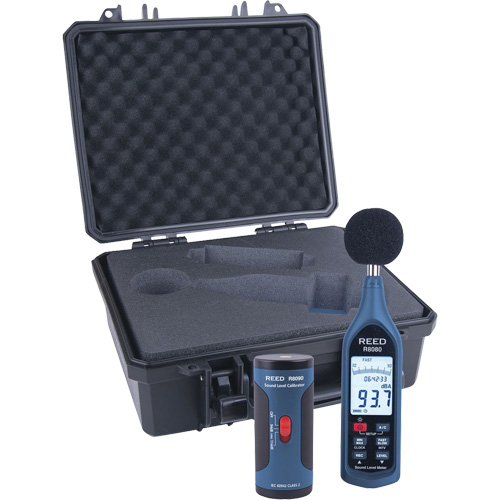 Data Logging Sound Level Meter and Calibrator Kit Absolute Business Supply