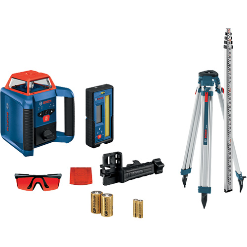 Revolve2000 Self-Leveling Horizontal Rotary Laser Kit, 2000' (609.6 m), 670 Nm Absolute Business Supply