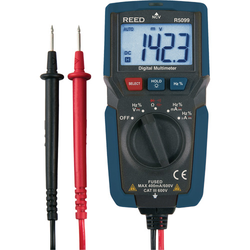 Multim&egrave;tre compact avec mesure de tension sans contact, Tension c.a./c.c., Courant c.a./c.c. Absolute Business Supply