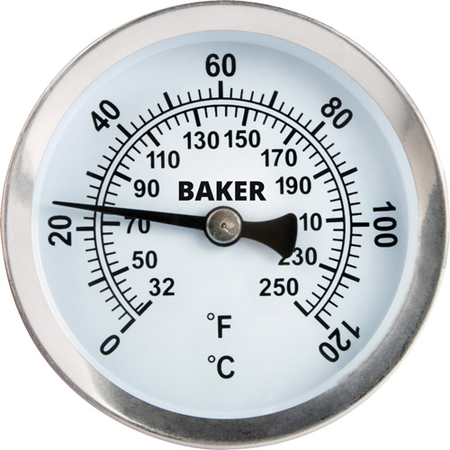Pipe Surface Thermometer, Non-Contact, Analogue, 32-250°F (0-120°C) Absolute Business Supply