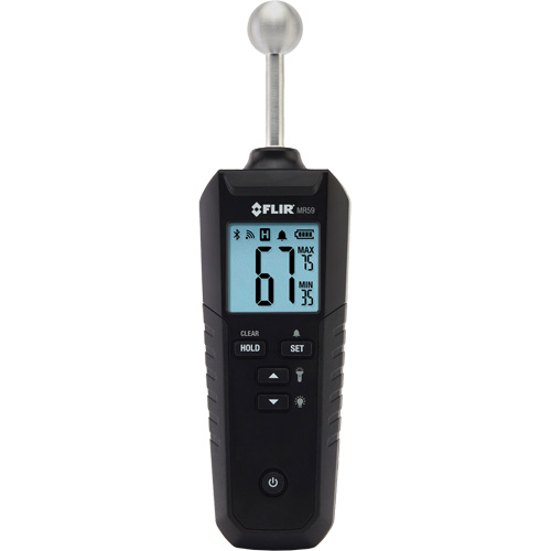 MR59 Ball Probe Moisture Meter with Bluetooth&reg;, 0 - 100% Moisture Range Absolute Business Supply