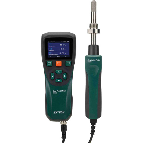 Dew Point Meter, 0 - 100% Moisture Range, 14°- 140° F ( -10° - 60° C ) Temperature Range Absolute Business Supply