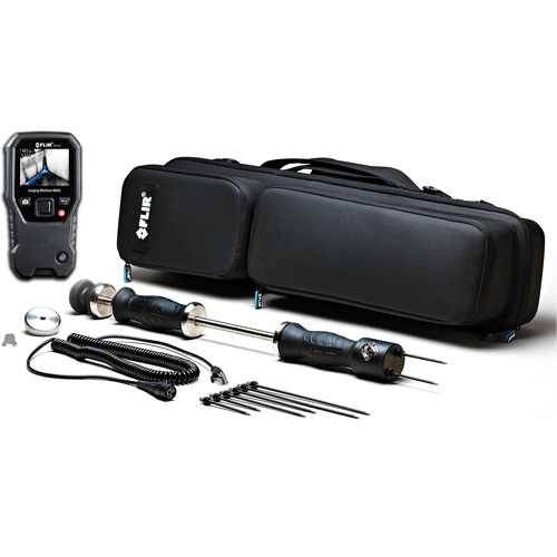 Professional Imaging Moisture Kit with Imaging Moisture Meter & Probe, 0 - 100% Moisture Range Absolute Business Supply