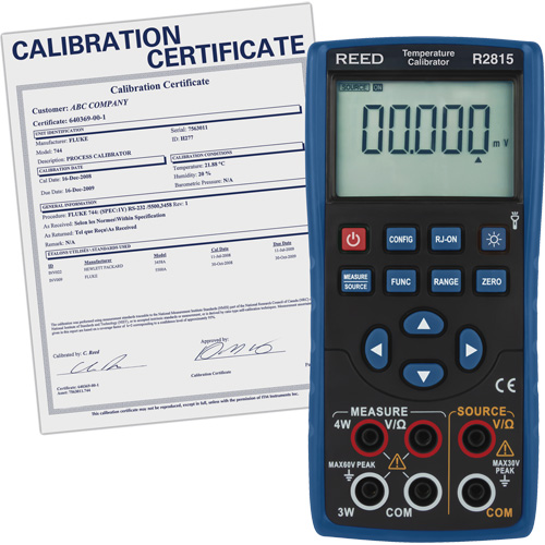 Temperature Calibrator with Traceable Certificate Absolute Business Supply