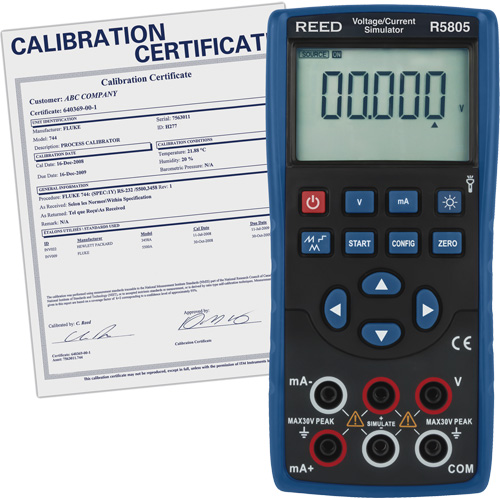 Voltage/Current Simulator with Traceable Certificate Absolute Business Supply