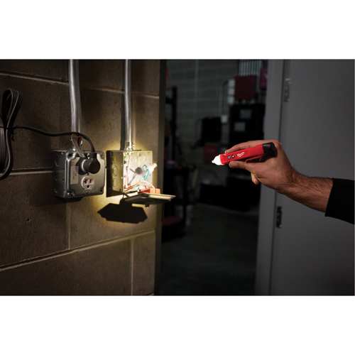 Non-Contact Voltage Detector with LED, 50 V - 1000 V, Display & Sound Alert Absolute Business Supply