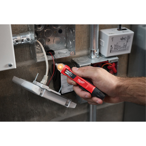 Dual Range Non-Contact Voltage Detector, 12 V - 49 V/50 V - 1000 V, Display & Sound Alert Absolute Business Supply