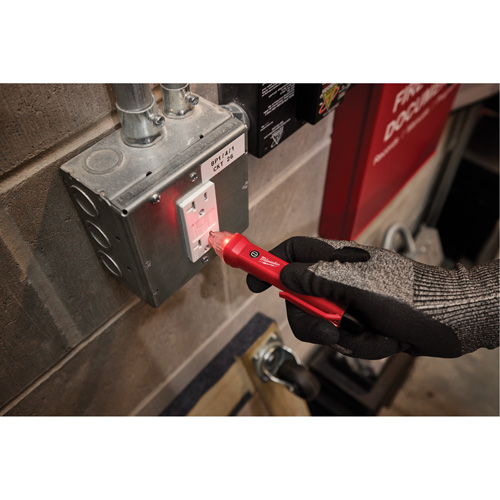 D&eacute;tecteur de tension et testeur de prise DDFT, 50 V - 1000 V, Alerte Affichage & son Absolute Business Supply