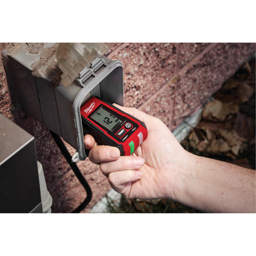Voltage Detector with LED & GFCI Receptacle Tester Kit, 50 V - 1000 V, Display & Sound Alert Absolute Business Supply