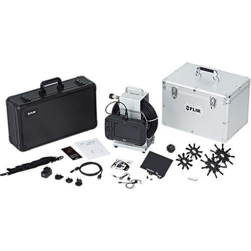 High-Performance Videoscope Kit with Camera Probe & Plumbing Spool Absolute Business Supply