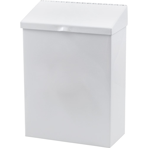R&eacute;cipient en m&eacute;tal pour les produits menstruels Health Gards Absolute Business Supply
