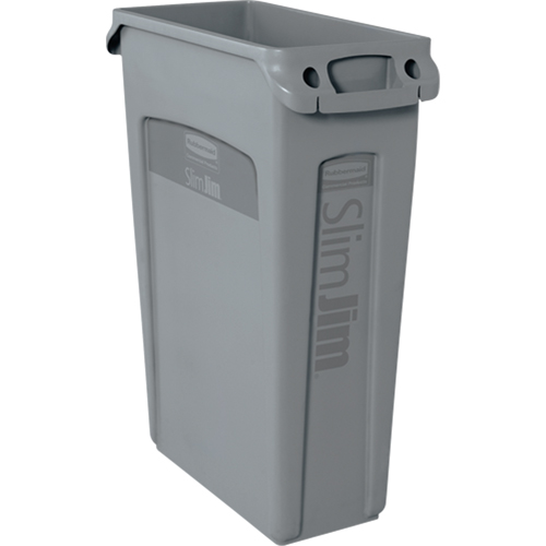 Slim Jim&reg; Container with Venting Channels, Plastic, 23 US gal. Absolute Business Supply