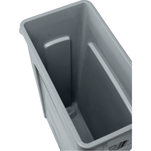 Slim Jim&reg; Container with Venting Channels, Plastic, 23 US gal. Absolute Business Supply