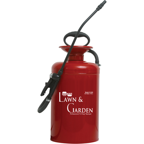 Vaporisateur tri-poxy s&eacute;rie pelouse & jardin, 2 gal. (7,6 L), Acier, Lance de 12" Absolute Business Supply