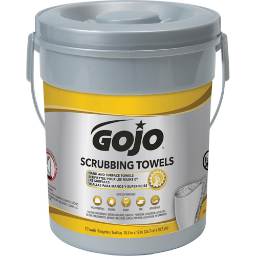 Serviettes nettoyantes, 72 lingettes, 12" x 10-1/2" Absolute Business Supply