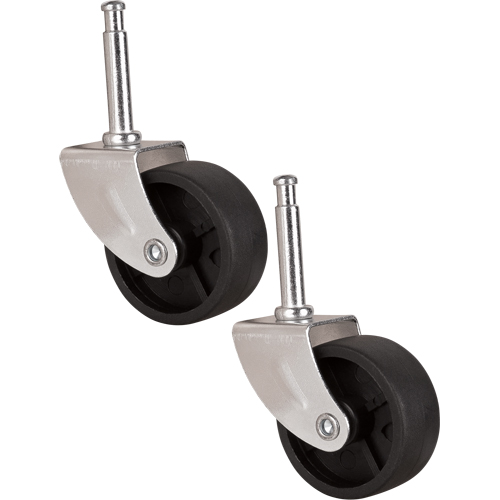 Roulette pour aspirateur industriel en acier inoxydable pour d&eacute;chets secs/humides Absolute Business Supply