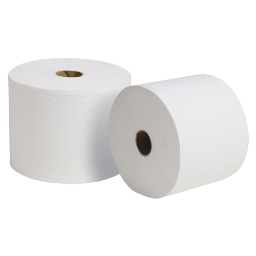 Pro Perform Toilet Paper, High-Capacity Roll, 2 Ply, 950 Sheets/Roll, 26' Length, White Absolute Business Supply