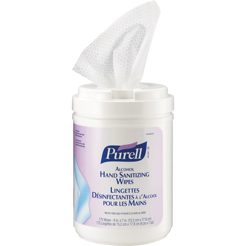 Alcohol Hand Sanitizing Wipes, Canister Absolute Business Supply