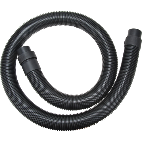 Tuyau souple de 7' pour r&eacute;servoir nervur&eacute; pour aspirateurs industriels en acier inoxydable pour d&eacute;chets secs/humides Absolute Business Supply
