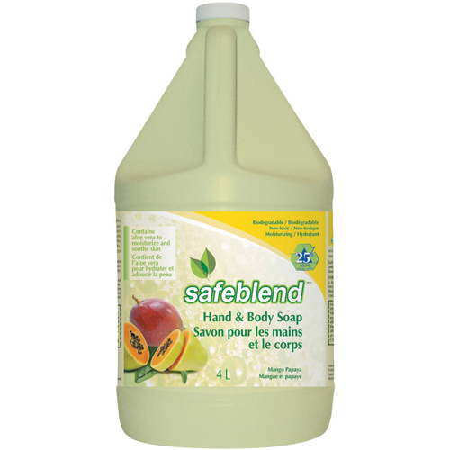 Savon pour les mains & le corps, 4 L, Parfum&eacute;, Cruche Absolute Business Supply