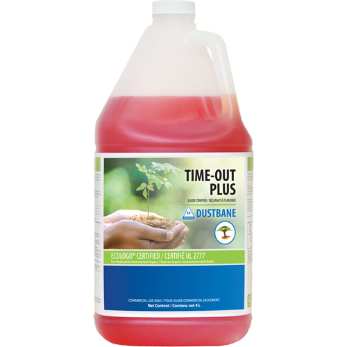 Time-Out Plus Floor Strippers, 4 L, Jug Absolute Business Supply