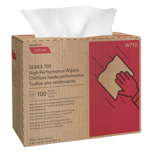 Chiffons Pro Tuff-Job, Robuste, 9-3/4" lo x 16-1/4" la Absolute Business Supply