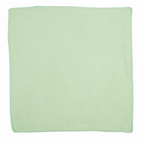 Light-Duty Cleaning Cloth, Microfibre, Green Absolute Business Supply