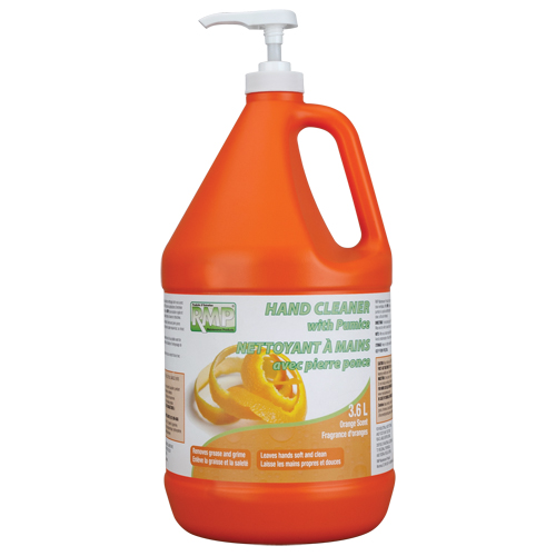 Nettoyant pour les mains &agrave; l'orange, Pierre ponce, 3,6 L, Cruche, Orange Absolute Business Supply