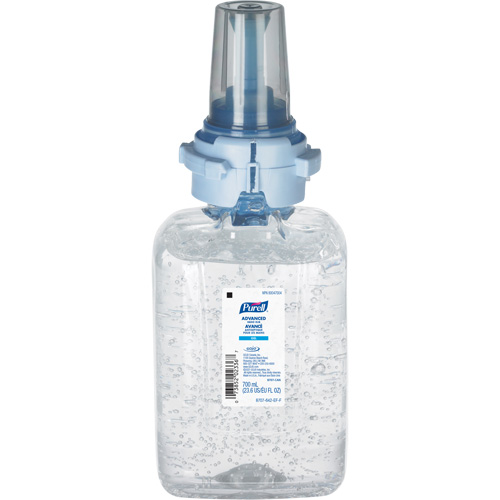 D&eacute;sinfectant avanc&eacute; pour les mains pour distributeur ADX-7 de GOJO, 700 ml, Recharge, 70 % alcool Absolute Business Supply