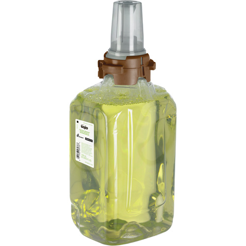 Savon mousse de douche et pour les mains pour distributeur ADX-12 de GOJO, 1250 ml, Gingembre et agrumes, Cartouche en plastique Absolute Business Supply