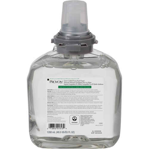 Green Certified Hand Soap for PROVON&reg; TFX Dispenser, Foam, 1200 ml, Scented Absolute Business Supply