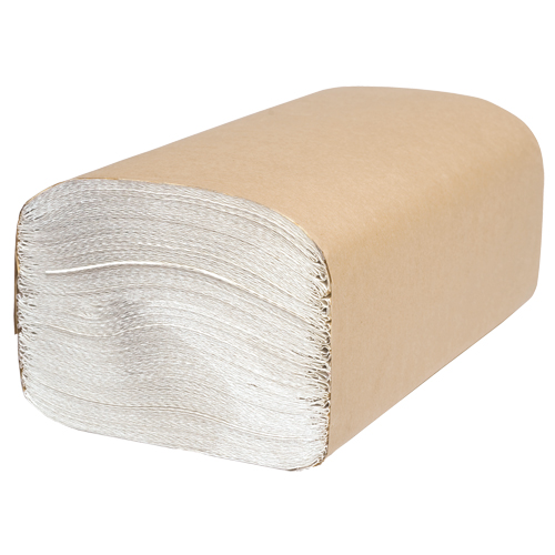Everest Pro Singlefold Hand Towels, 1 Ply, 10-1/4" L x 9-1/4" W, 250 /Pack Absolute Business Supply