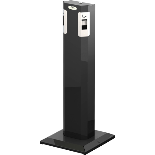 Cendrier sur socle, Sur pied, M&eacute;tal, Capacit&eacute; 1,6 gal. US, Hauteur 41-1/2" Absolute Business Supply