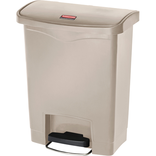 Slim Jim&reg; Waste Container, Resin, 8 US gal. Capacity Absolute Business Supply