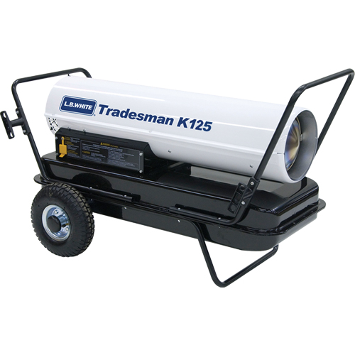 Tradesman&reg; Forced Air Heater, Fan, Kerosene, 125,000 BTU/H Absolute Business Supply