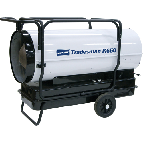 Tradesman&reg; Forced Air Heater, Fan, Kerosene, 650,000 BTU/H Absolute Business Supply