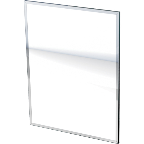 Stock Series Mirror, Flat Frame, 18" L x 36" W Absolute Business Supply