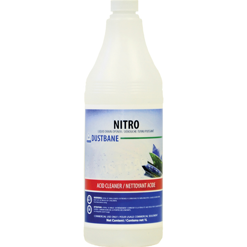 D&eacute;boucheur de drain liquide Nitro, 1 L, Bouteille Absolute Business Supply