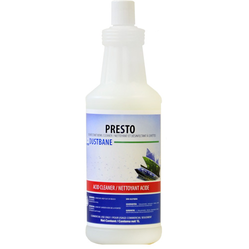 Presto Disinfectant Bowl Cleaner, 1 L, Bottle Absolute Business Supply