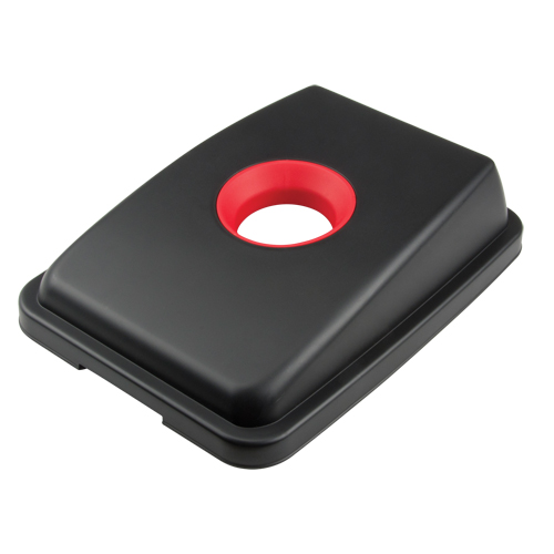 Waste Classification - Lid, Open Lid, Plastic, Fits Container Size: 17-1/4" x 12-1/2" Absolute Business Supply
