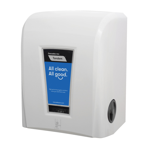 Pro Tandem Hand Towel Hybrid Dispenser, Electronic, 12.3" W x 9.3" D x 16.4" H Absolute Business Supply