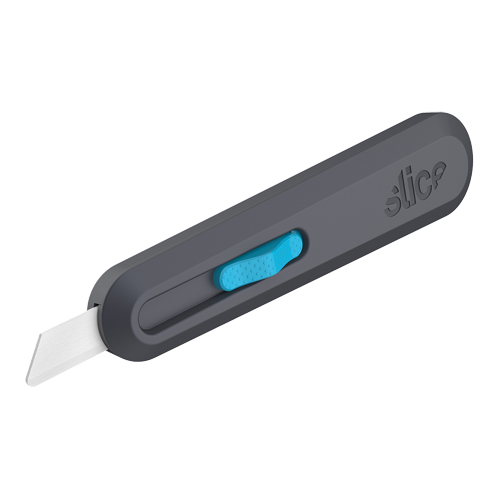 Couteau intelligent &agrave; lame r&eacute;tractable Slice, 1", C&eacute;ramique, Prise en Nylon Absolute Business Supply