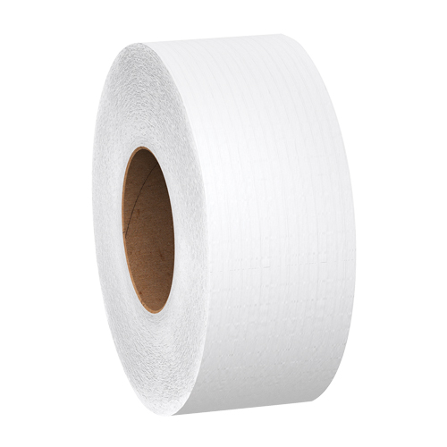 Papier hygi&eacute;nique JRT junior Scott, Rouleau G&eacute;ant, 2 Pli, Longueur 1000', Blanc Absolute Business Supply
