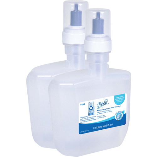 D&eacute;sinfectant moussant et hydratant pour les mains Pro de Scott, 1200 ml, Cartouche de recharge, 62% alcool Absolute Business Supply
