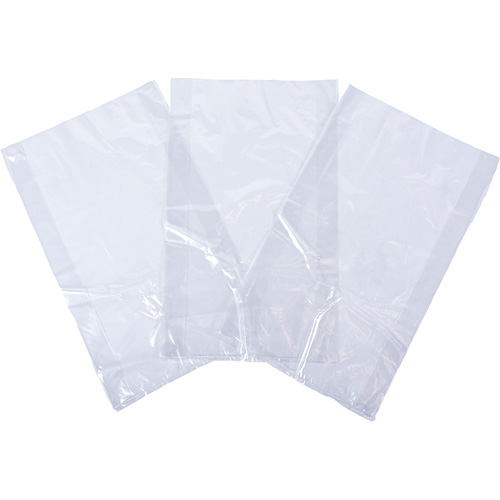 Sacs en poly, Dessus ouvert, 8" x 3-1/2", 1 mil Absolute Business Supply