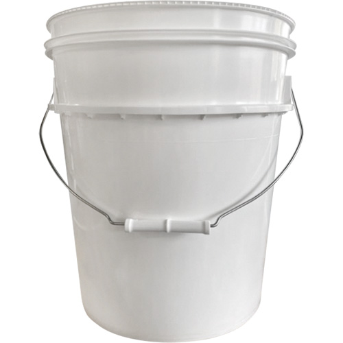 Pail with Lid, Plastic, 5.25 gal. Absolute Business Supply