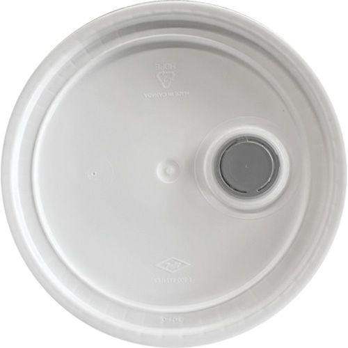 Pail with Lid, Plastic, 5.25 gal. Absolute Business Supply