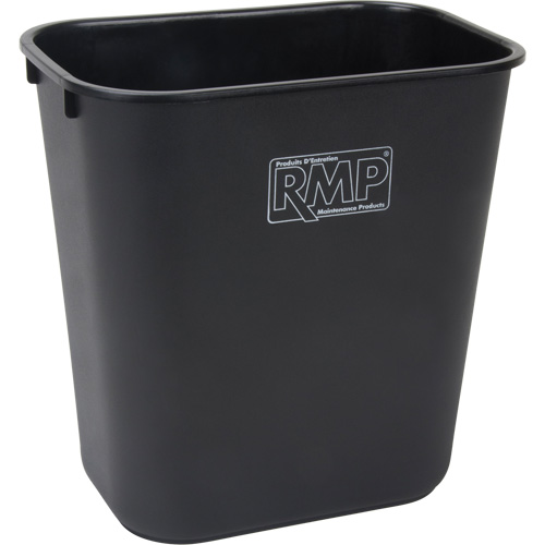 Deskside Wastebasket, 14 Quarts, Polyethylene Absolute Business Supply
