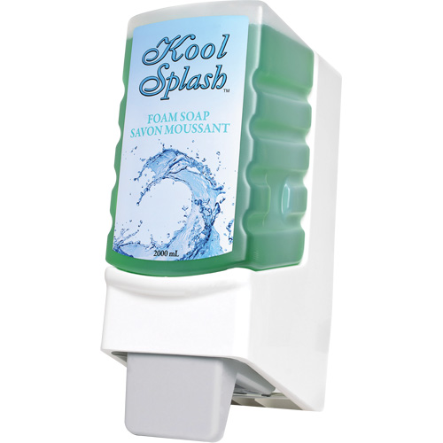 Savon apaisant &agrave; l'alo&egrave;s Kool Splash, Mousse, 2 L, Parfum&eacute; Absolute Business Supply
